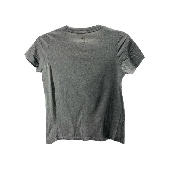 Converse Gray Floral Graphic Short Sleeve Classic Fit T-Shirt Women's Size XS - Picture 4 of 4